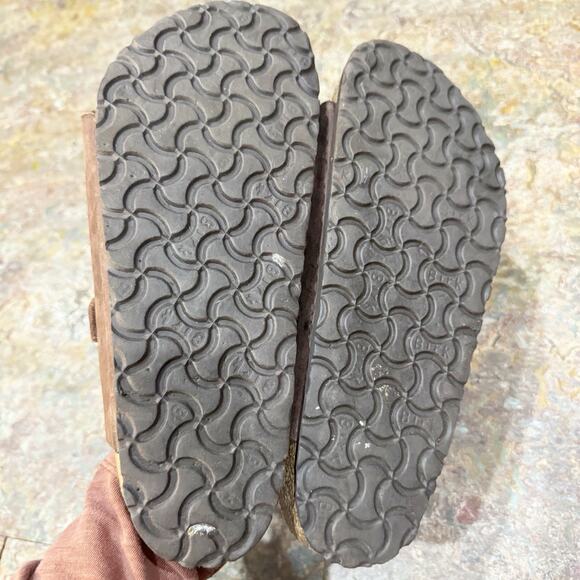 Birkenstock Zurich Size 40 W9/M7 Color Brown Upper Leather Sandals - Picture 7 of 8